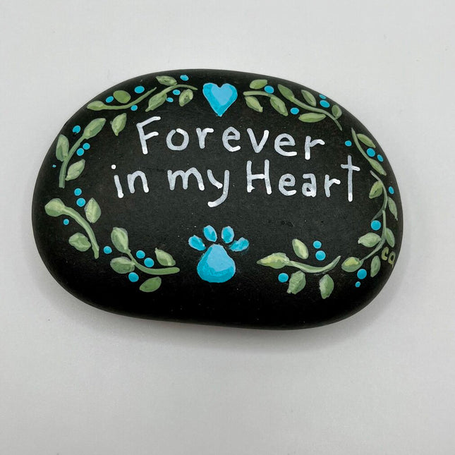 Rock Large black-"Forever in my heart"