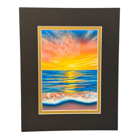 Matted Print- Pink Sands