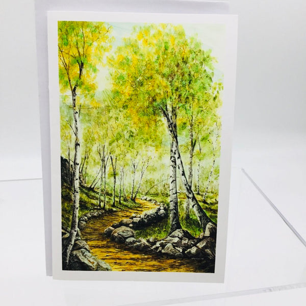 Notecards- 4x6 Peace Among the Birches w/envelopes