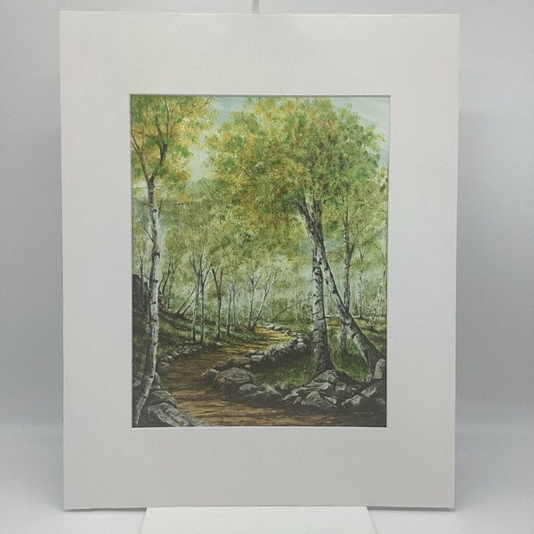 PRINTS- 11x14 (Matted to 16x20) Peace Among the Birches