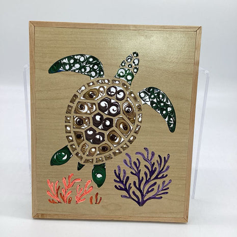 Sea Turtle W/Quilling