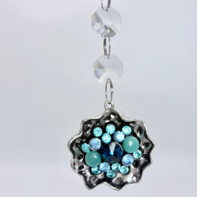Upcycled jewelry ornament