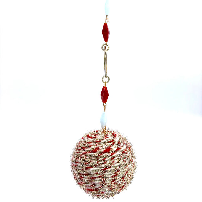 Upcycled jewelry ornament