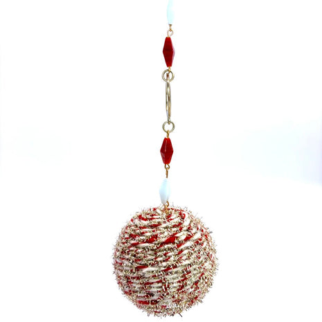 Upcycled jewelry ornament