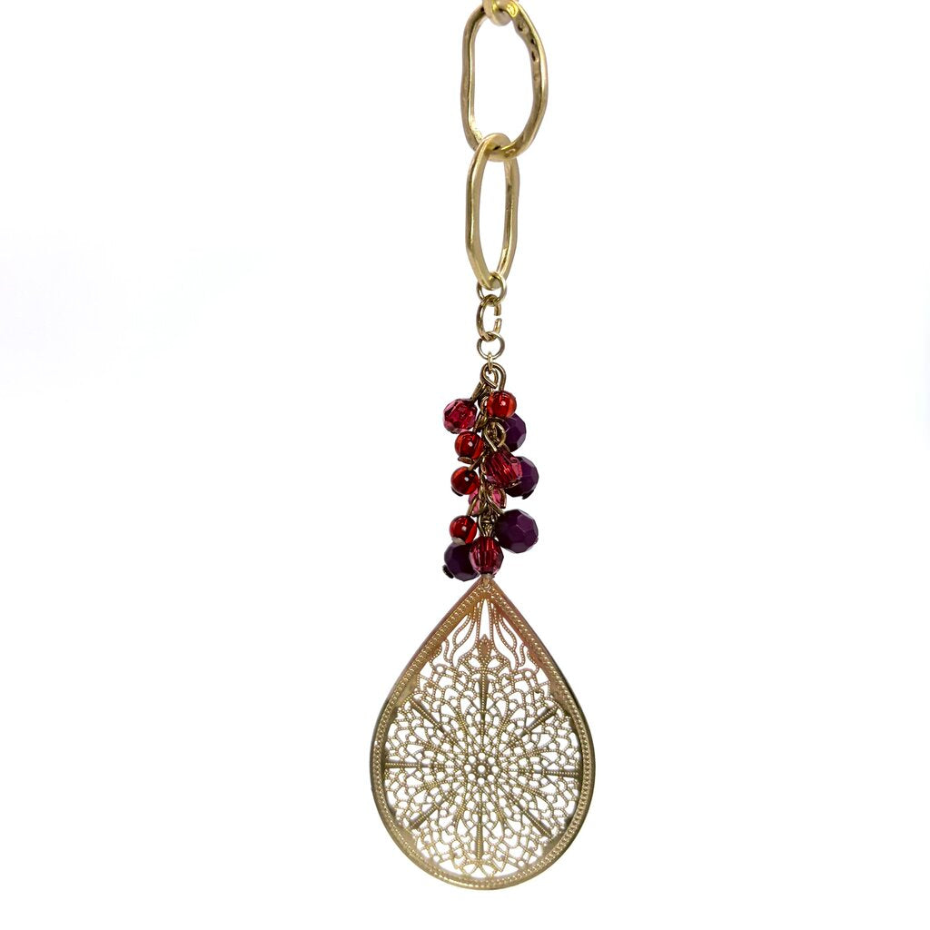 Upcycled jewelry ornament