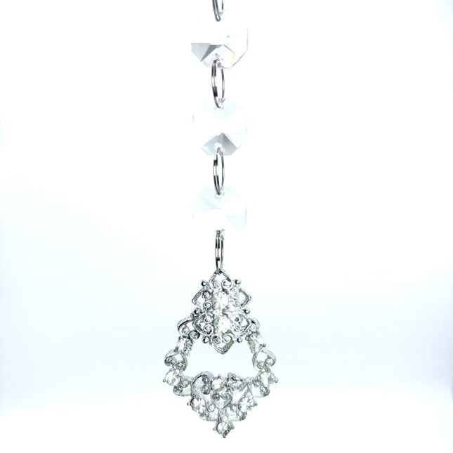 Upcycled jewelry ornament
