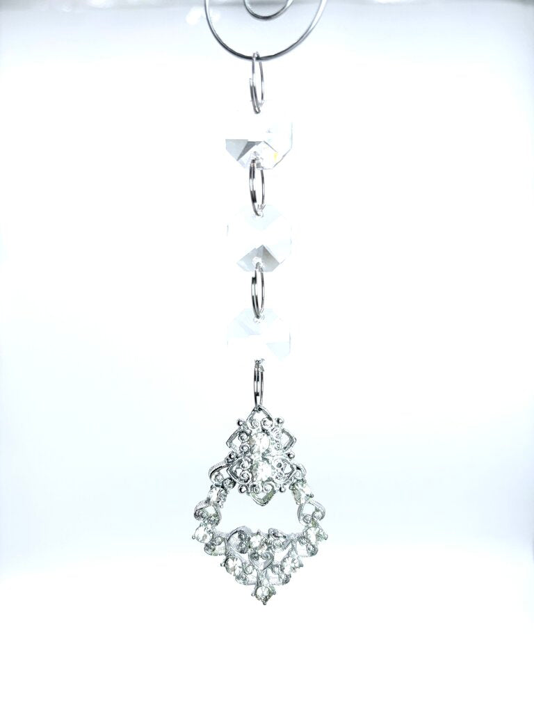 Upcycled jewelry ornament