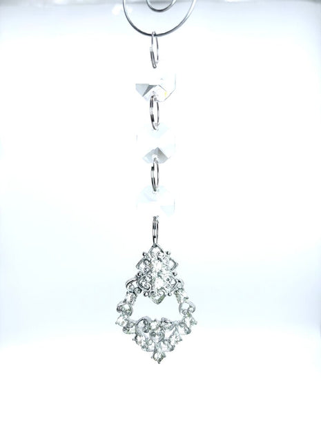 Upcycled jewelry ornament