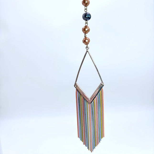 Upcycled jewelry ornament