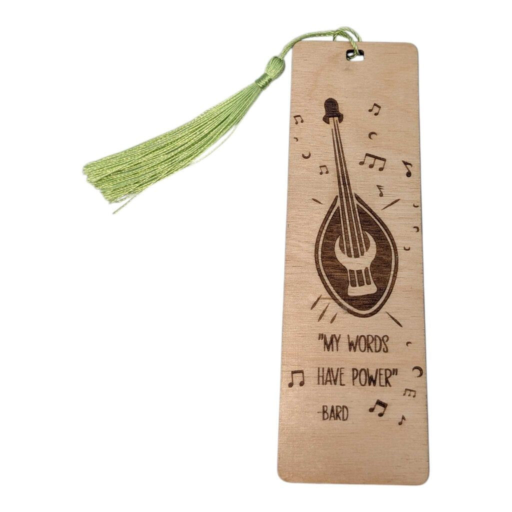 Laser Engraved wooden Bookmark