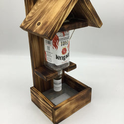 Whiskey Bottle Birdfeeder-Jim Beam Bottle - view 2