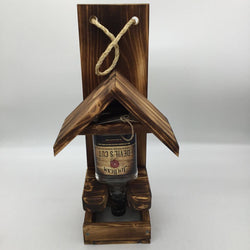 Whiskey Bottle Birdfeeder-Jim Beam Bottle - view 3