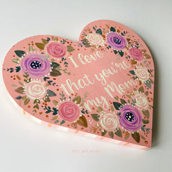 FLORAL HEART - MOM - view 2