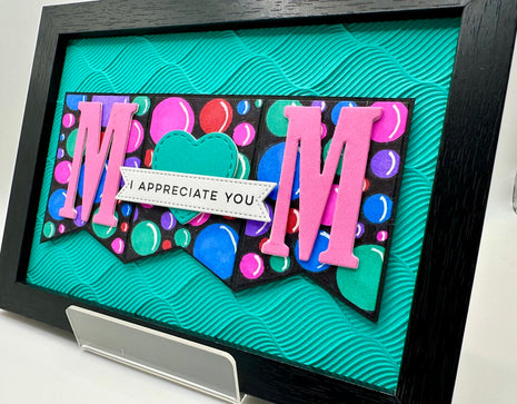 Mom - I Appreciate You (Black Framed)