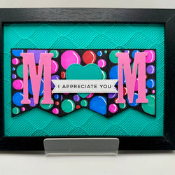 Mom - I Appreciate You (Black Framed) - view 1