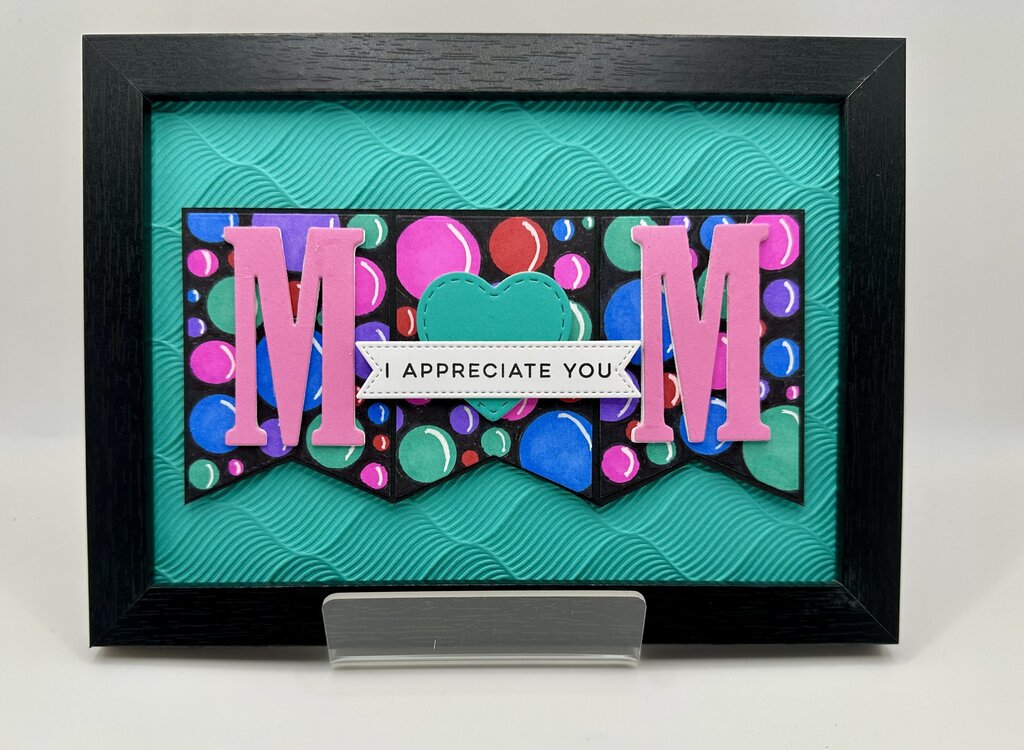 Mom - I Appreciate You (Black Framed)