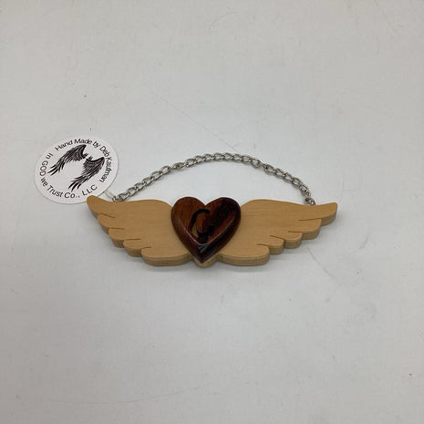 Ornaments, Angel wings w/ initial C