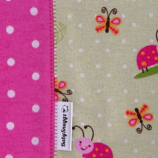 Baby Blanket with Burp Cloth Set