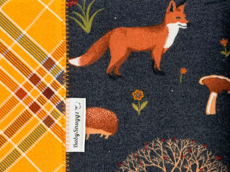 Baby Blanket with Burp Cloth Set