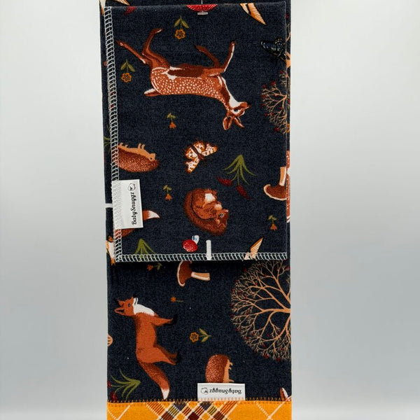 Baby Blanket with Burp Cloth Set