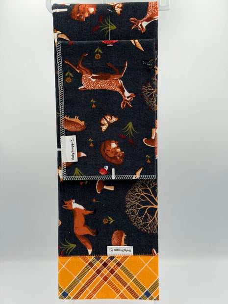 Baby Blanket with Burp Cloth Set