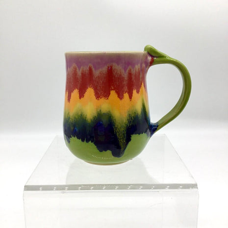 Mug- Green Rainbow