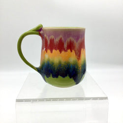 Mug- Green Rainbow - view 1