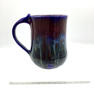 Mug- Cobalt/Merlot- lt flux