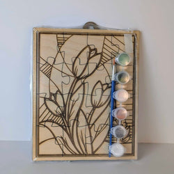 DIY - Tulip Mosaic Puzzle - view 1