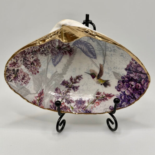Lilacs & Hummingbird Clam Dish (Saco, ME)