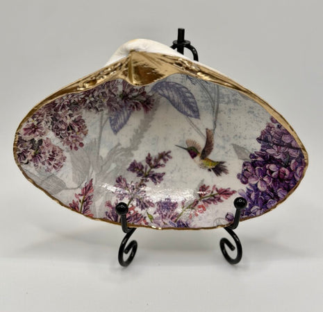 Lilacs & Hummingbird Clam Dish (Saco, ME)