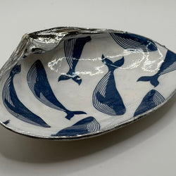 Blue Whales on an XL Clam Dish (Nahant, MA) - view 1