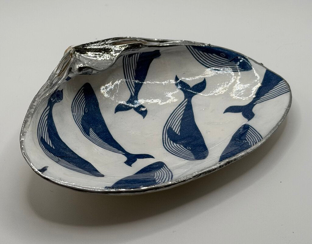 Blue Whales on an XL Clam Dish (Nahant, MA)