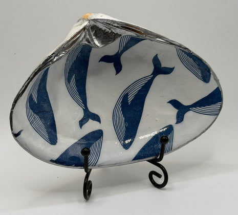 Blue Whales on an XL Clam Dish (Nahant, MA)