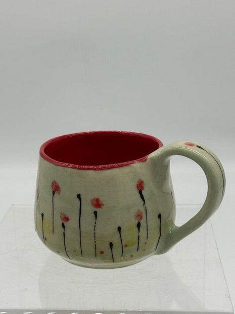 Poppy coffee cup
