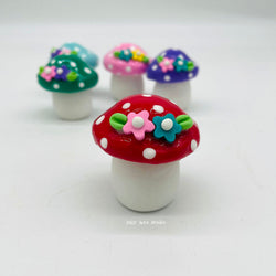 MUSHROOM w FLOWERS - view 4