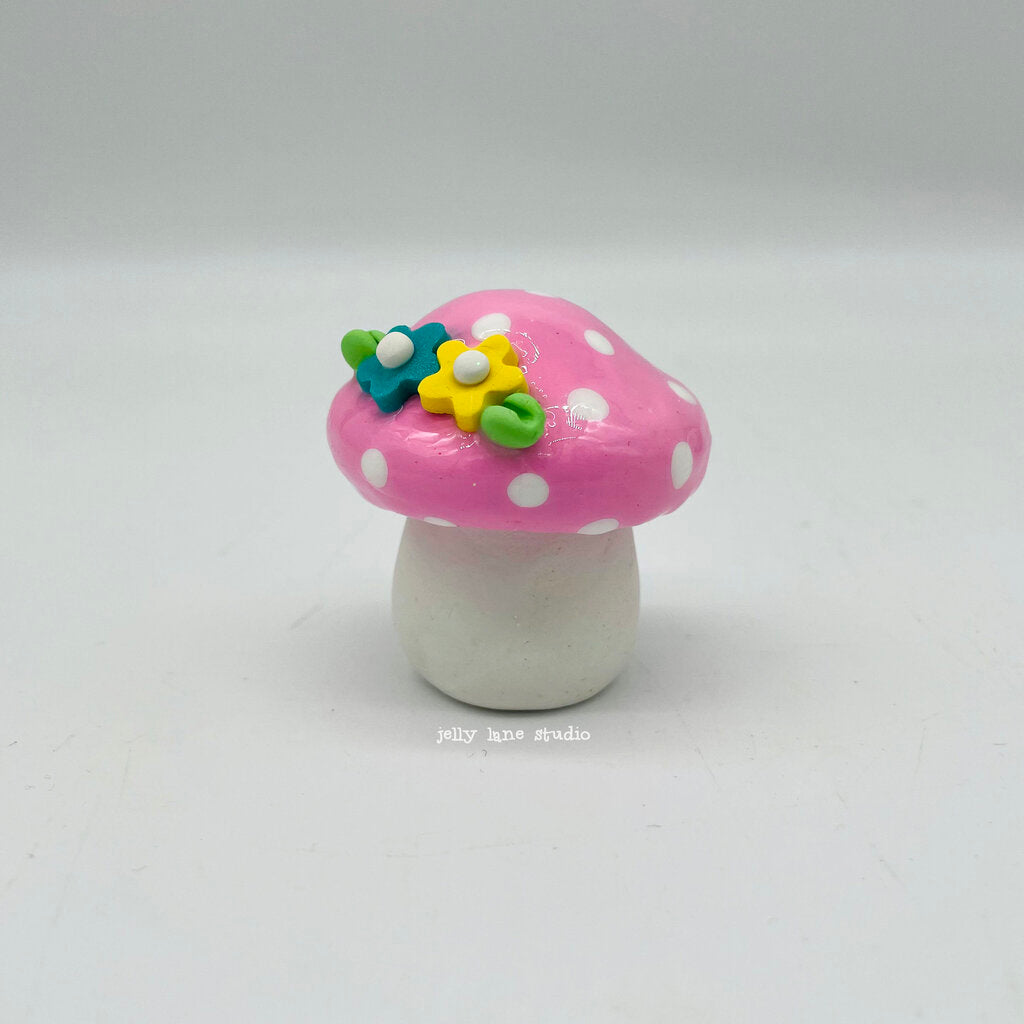 MUSHROOM w FLOWERS