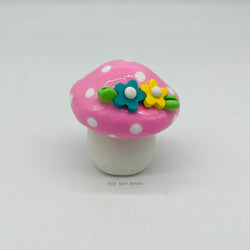 MUSHROOM w FLOWERS - view 3