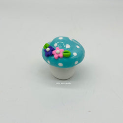 MUSHROOM w FLOWERS - view 2