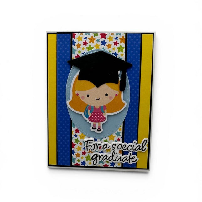 Kid Graduation Girl - For A Special Graduate Card