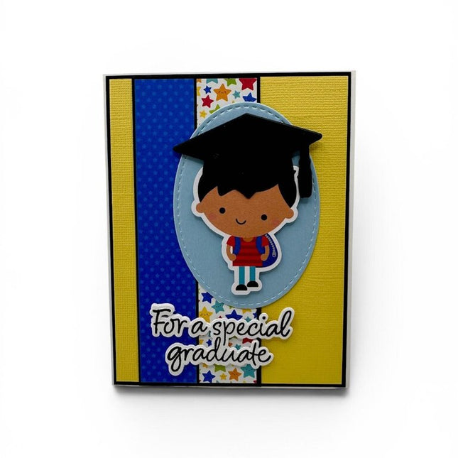 Kid Graduation Boy - For A Special Graduate Card