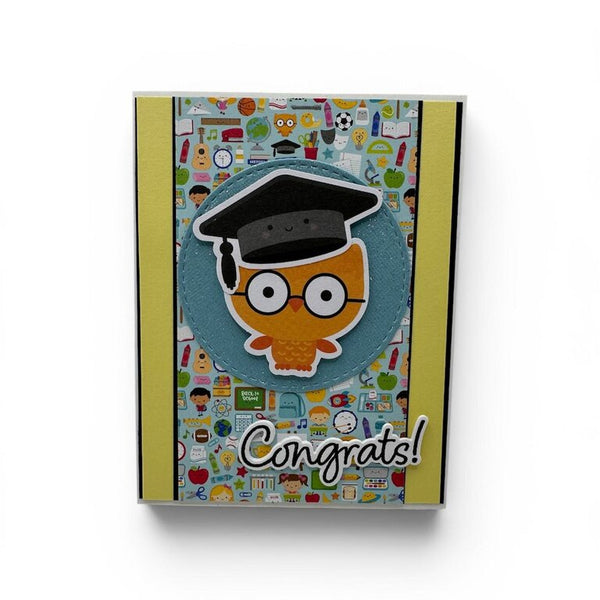 Kid Graduation Owl - Congrats! Card