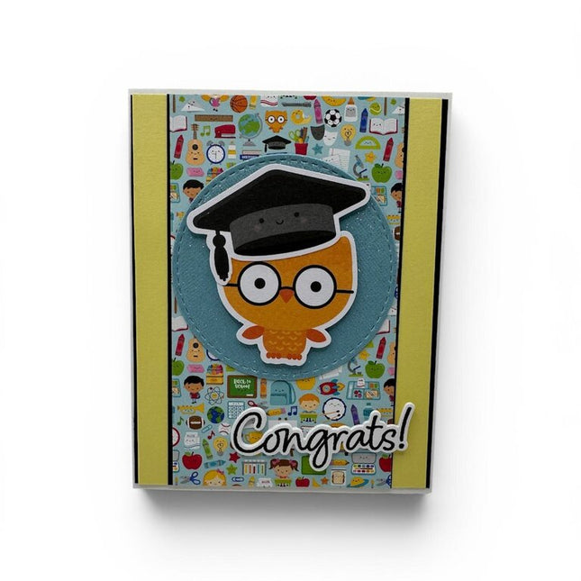 Kid Graduation Owl - Congrats! Card