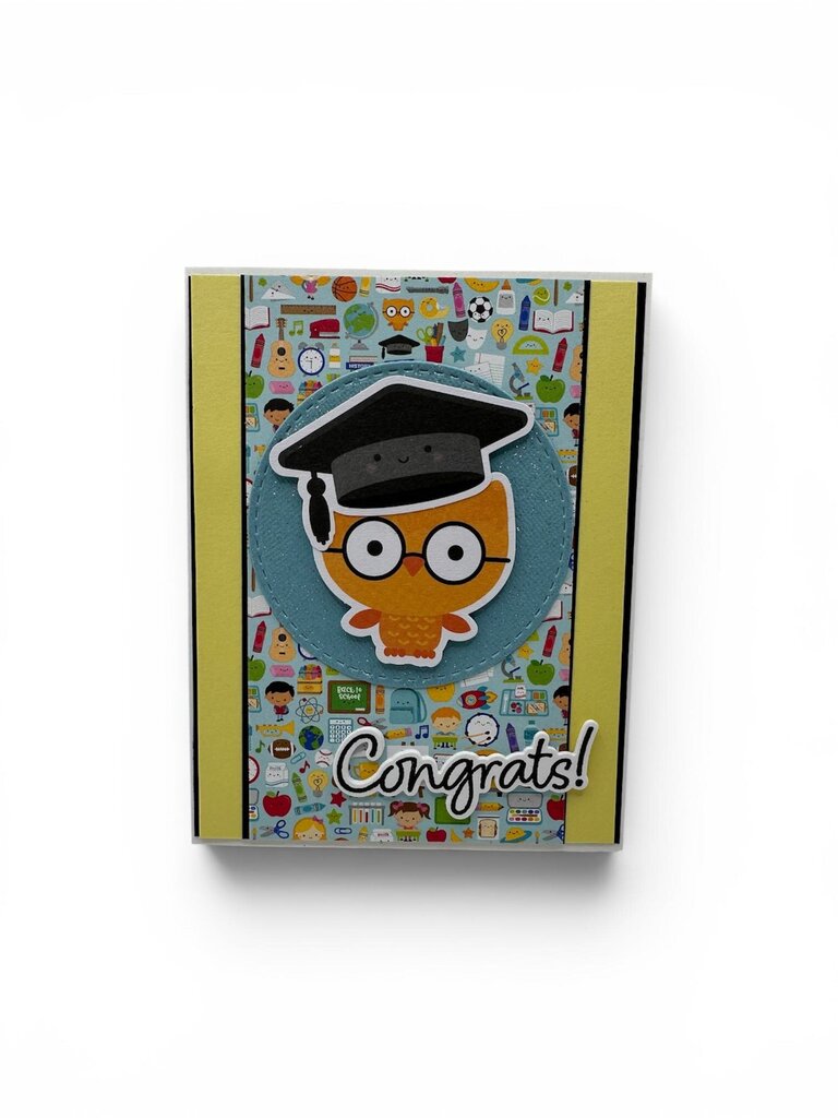 Kid Graduation Owl - Congrats! Card