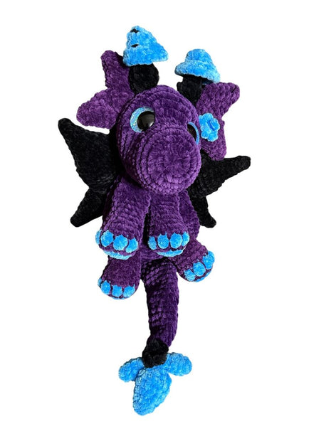 Crocheted fairy dragon snuggler