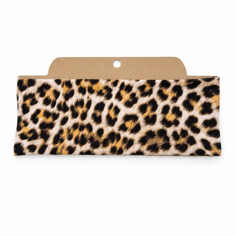 Cheetah Print Soft Stretch Twist Knot Headband