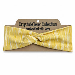 Here Comes The Sun Soft Stretch Twist Knot Headband - view 1