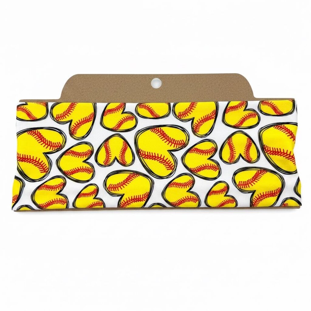 Softball Lover Soft Stretch Twist Knot Headband