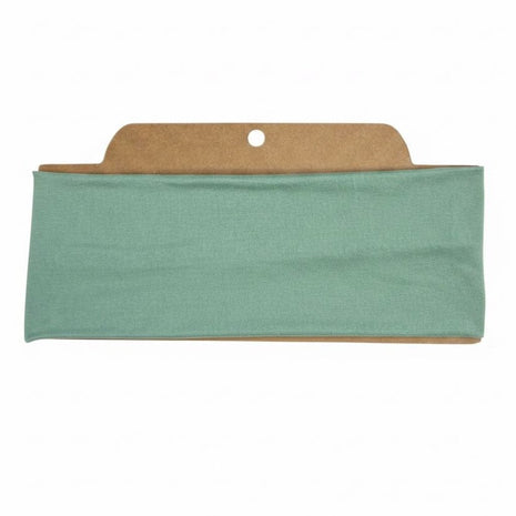 Solid Sage Soft Stretch Twist Knot Headband