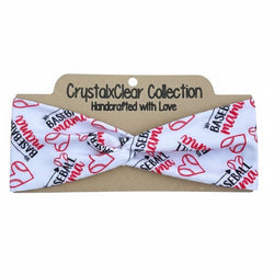 Baseball Mama Soft Stretch Twist Knot Headband - view 1